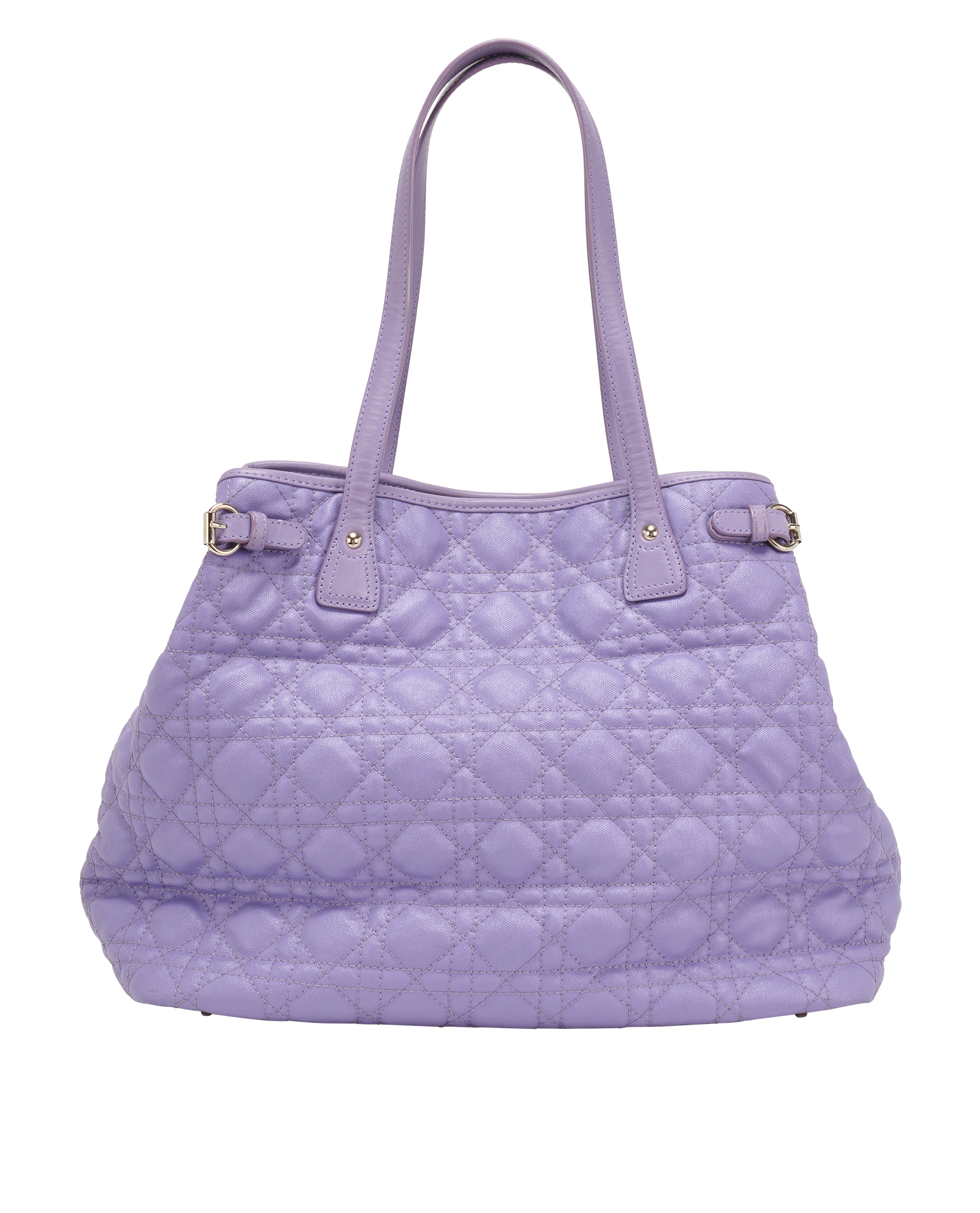 Panera Shopper, &pound;450, Handbags, Purple, Canvas, Back view